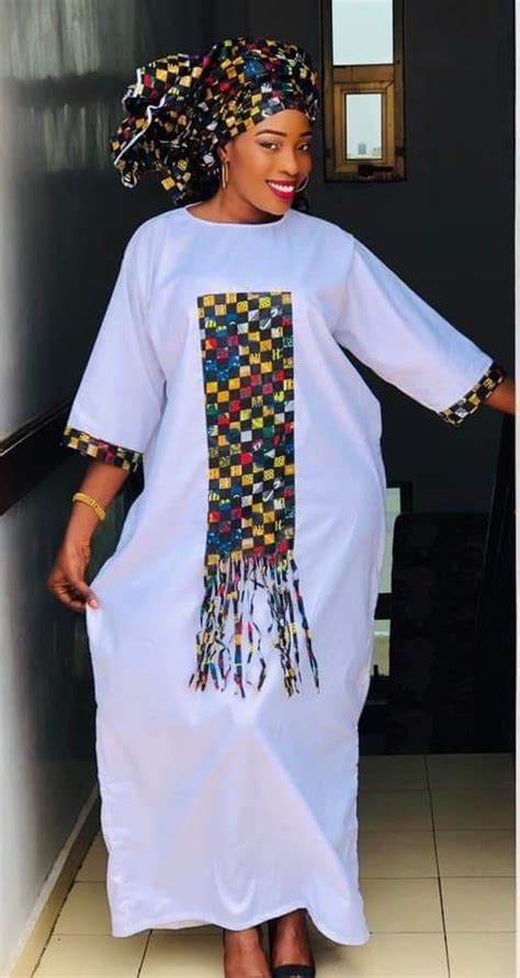 White Kitenge Dresses African Wax Prints African Dress White