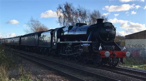 Steam Locomotive 44871 Heads Through Scotland This Sunday