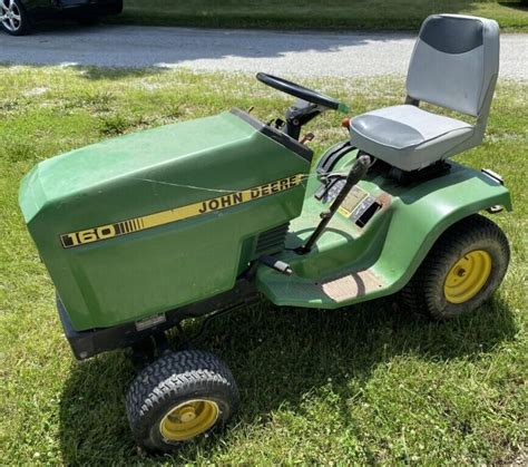 John Deere 160 Lawn Tractor 125hp Live And Online Auctions On