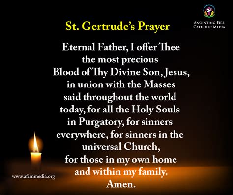 Catholic Prayers Prayer Of St Gertrude