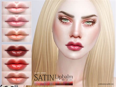 Pralinesims Satin Lipbalm N80 Sims 4 Updates ♦ Sims 4 Finds And Sims