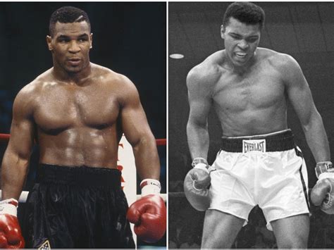 Muhammad Ali And Mike Tyson