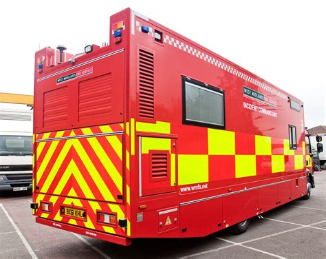 West Midlands Fire Incident Command Unit Bence Coachworks