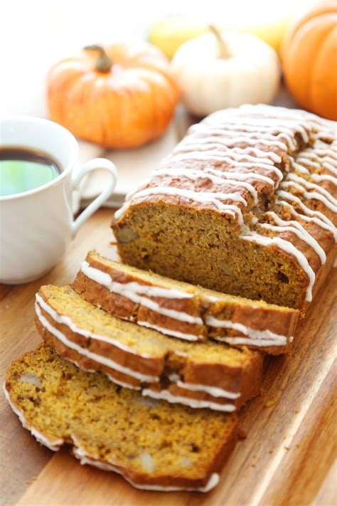 This recipe is a hit everywhere it goes. Pumpkin Banana Bread with Vanilla Glaze - The Comfort of ...