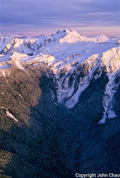 Aerial Of Ne Aspect Of Mount Olympus At Sunset John Chao Photography