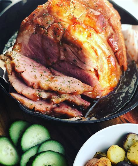 Slow Cooker Ham With Maple Brown Sugar Glaze Drake Meats