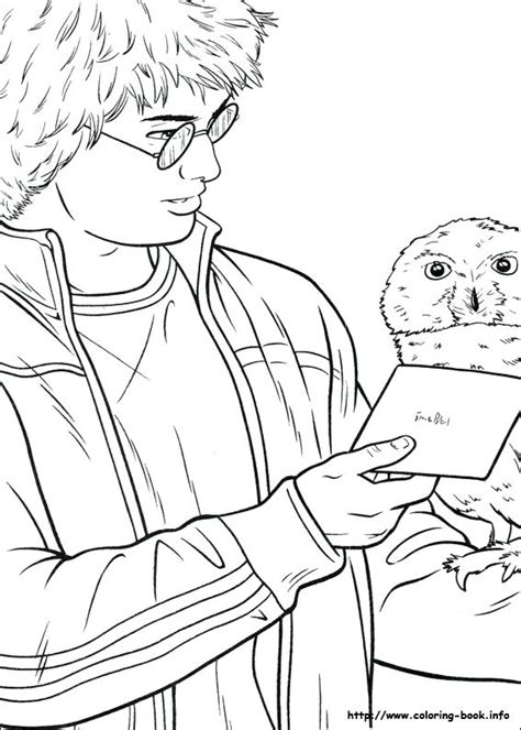 Ron Weasley Coloring Pages at GetColorings.com | Free printable