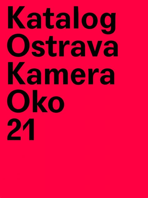 Katalog Ostrava Kamera Oko