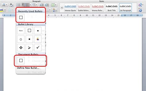 How To Add A Check Box And Custom Bullets In Microsoft Word Make Tech