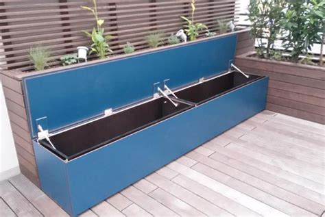 sitzbox mit wasserfestem stauraum | Sitzbank mit stauraum, Aufbewahrung