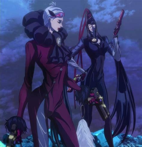 Bloodyfate Jeanne And Bayonetta By Evilmaybe Bayonetta Female Characters Jojo Anime