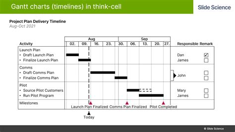 Ultimate Guide To Gantt Charts Timelines In Think Cell