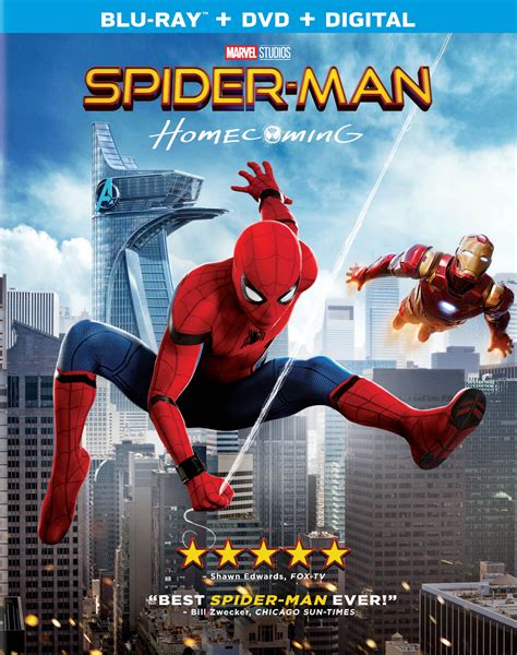 Spider Man Homecoming Includes Digital Copy Blu Raydvd 2017