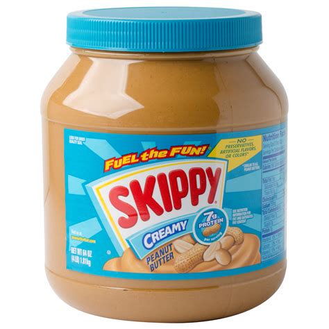 Skippy Creamy Peanut Butter 4 Lb Jar