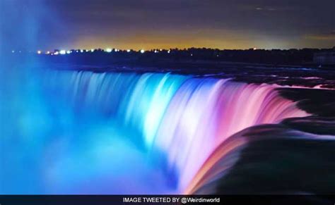 Niagara Falls Gets 4 Million Lighting Makeover Led Brightens View