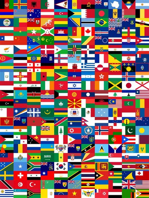Printable Flags Of The World
