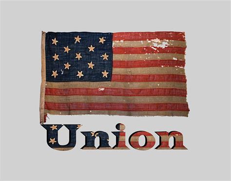 Distressed Union Army Civil War Flag Digital Art By Reggie Hart