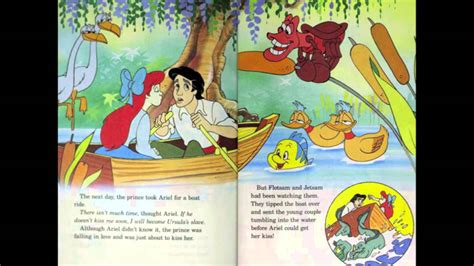 Walt Disney The Little Mermaid Story Book Youtube