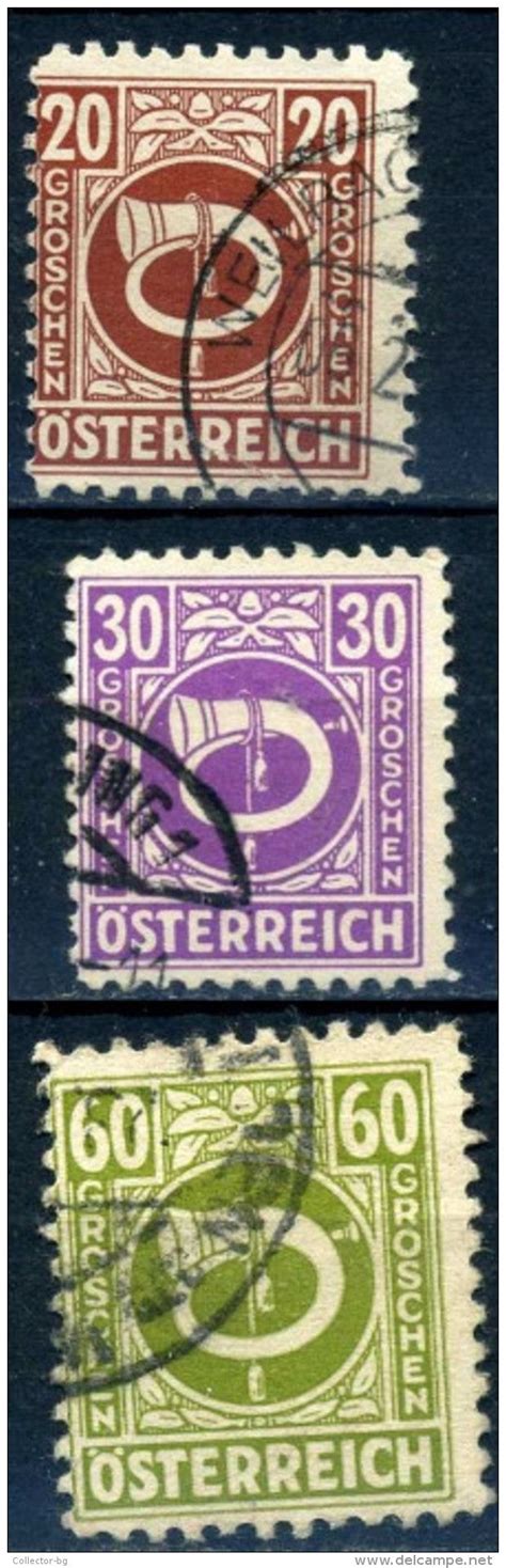 Ultra Rare Set Lot Austria 203060 Gr Groschen Osterreich Stamps