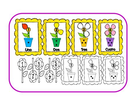 Material interactivo de sílabas para preescolar y primaria. Material interactivo para trabajar y reforzar el conteo para preescolar y primer grado de ...