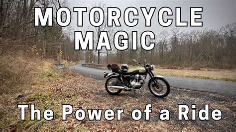 Motorcycle Magic: The Power of a Ride - YouTube