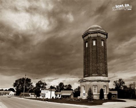 The Water Tower In The Upper Peninsula Lost In Michigan