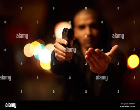 Male Hand Pointing Gun Hi Res Stock Photography And Images Alamy