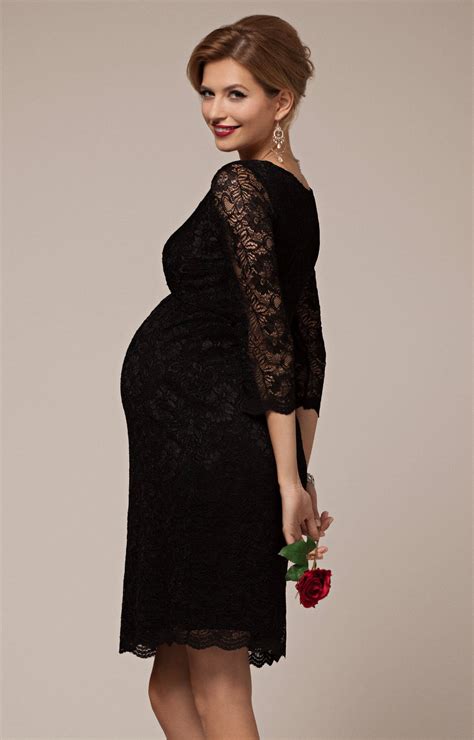 Chloe Lace Maternity Dress Black Maternity Wedding Dresses Evening