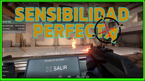 Como Encontrar La Sensibilidad Perfecta En Valorant 🎯 Funciona 🎯 Youtube