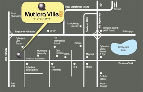Duplex style cozy residence perfect home for short break or long stay. Mutiara Ville Condominium Cyberjaya | Location map, Map, Ville