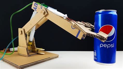 1mm cardboardif you like this video please subscribe to mesh channel,the bell icon will notification you that there's a new video,it's all free.download a4 t. How to Make Hydraulic Robotic Arm from Cardboard!
