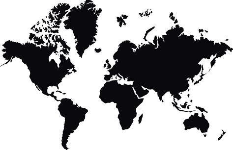 World Map Png Images Free Download