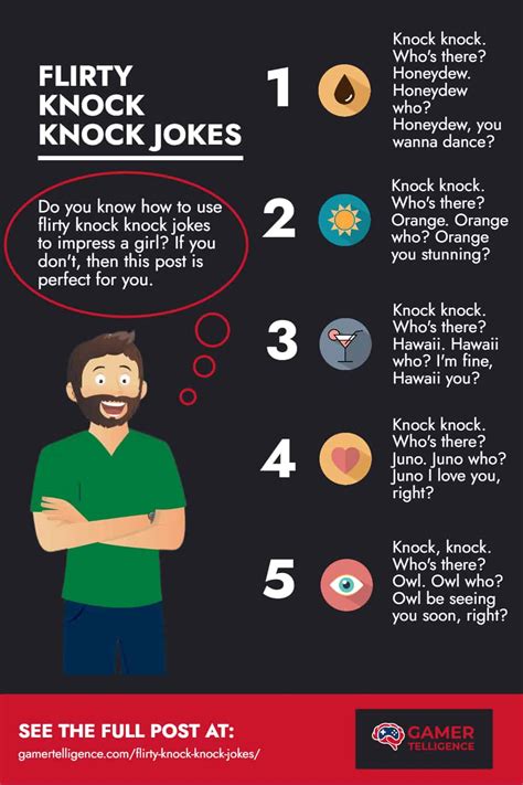 17 Knock Knock Jokes New And Cheerful Ways To Flirt With Anyone