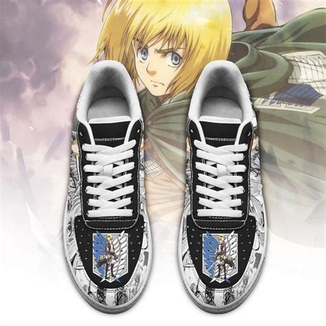 Zur 4 staffel gibt es menge von fragen. AOT Armin Air Force Sneakers Attack On Titan Anime Shoes ...