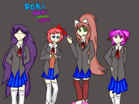 Ddlc Full Cast Read Desc By Night Wolf789 On Deviantart