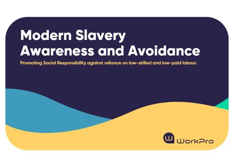 Modern Slavery Ebook For Awareness And Avoidance Workpro