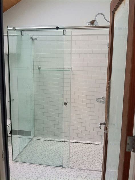 aa all glass shower modern bathroom detroit by stella contracting inc houzz