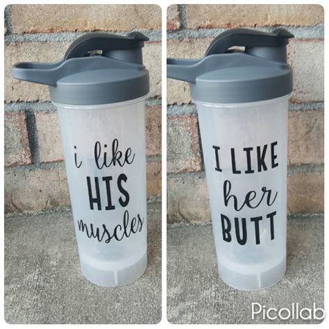 His And Hers Shaker Bottles Healthy Valentines Day Ts Popsugar