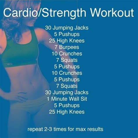Sweat Sweat Sweat Cardio Workout Routines Strength Workout