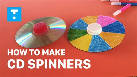 Diy How To Make Toys For Kids How To Make Cd Spinners Diy Caft