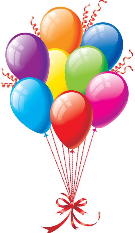 Birthday Balloons Png Clipart Best