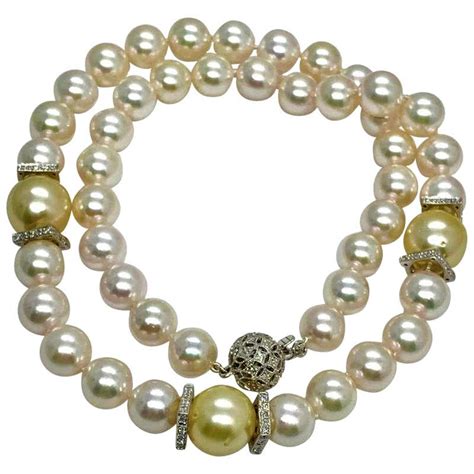Antique South Sea Pearl Necklaces 449 For Sale At 1stdibs