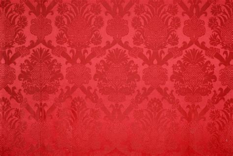 Red Vintage Wallpaper Background Texture Stock Photo Download Image