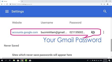 How To Find My Gmail Password On My Phone