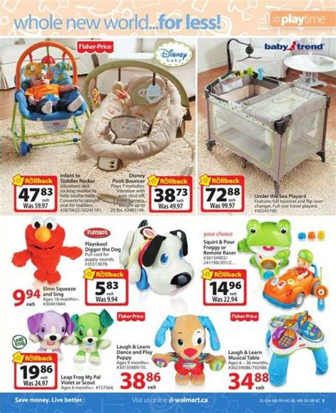 Walmart Baby Catalogue Jun 15 To 28