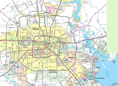 Related Keywords And Suggestions For Houston Road Map