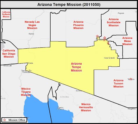 Arizona Tempe Mission Mission Info