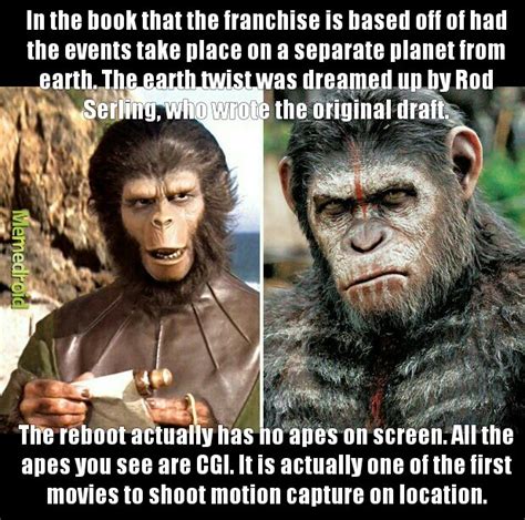 The Planet of the Apes Franchise (1968-????) - Meme by IamGroot