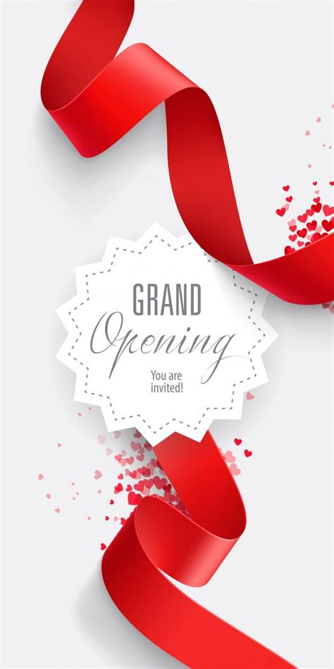 Download Grand Opening You Are Invited Lettering for free | Shop