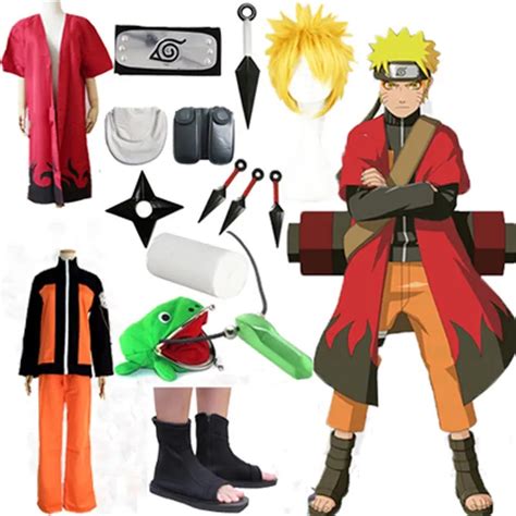 Naruto Shippuden Uzumaki Naruto Ninja Cosplay Jacket Coat Winter